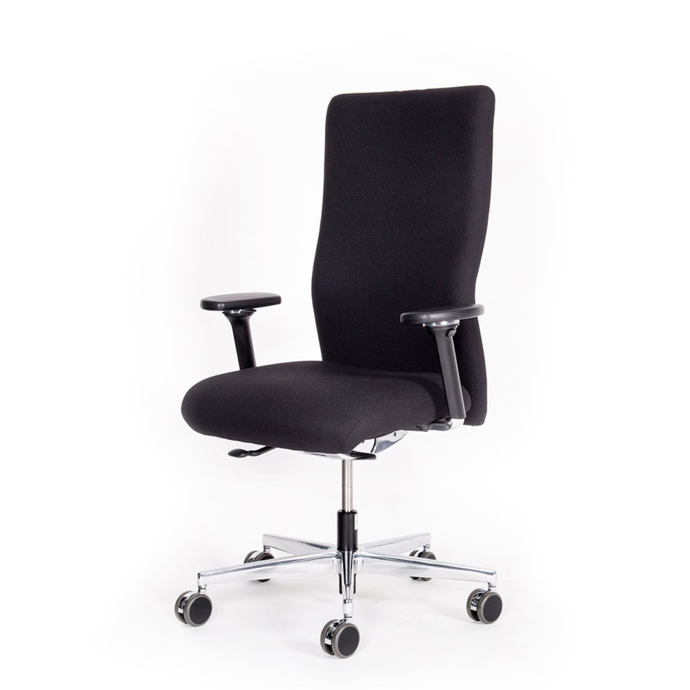 Productafbeelding nr. 3: Bureaustoel lento agilis XL AG12, 100% polyester, zwart