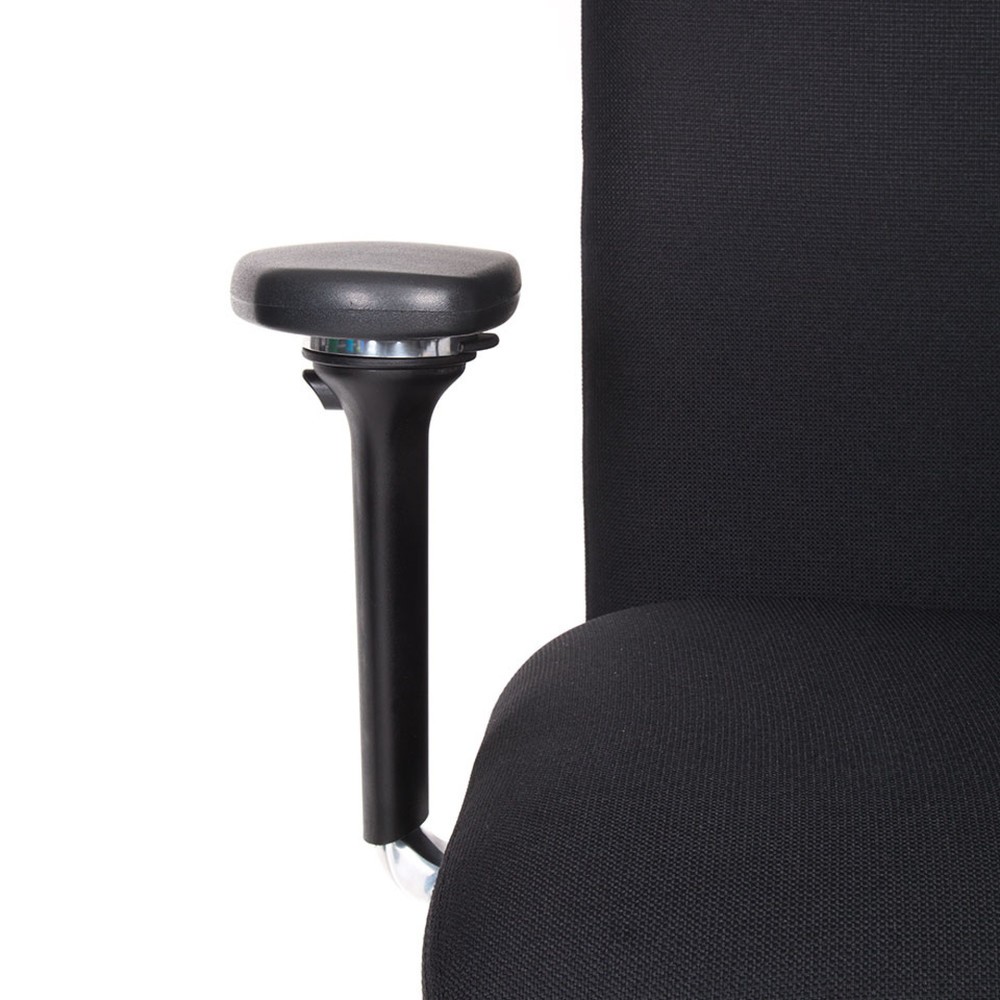 Productafbeelding nr. 6: Bureaustoel lento agilis XL AG12, 100% polyester, zwart