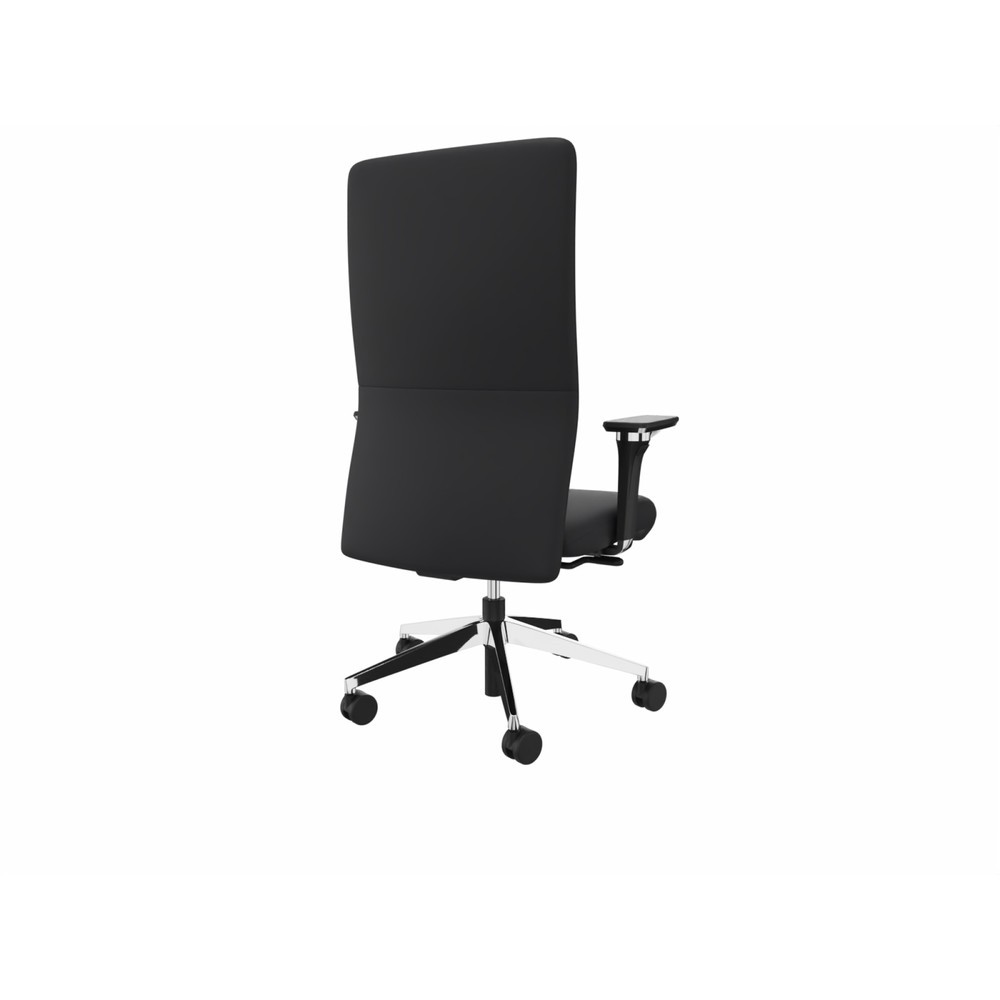 Productafbeelding nr. 2: Bureaustoel lento agilis XL AG13, 100% echt leder, zwart