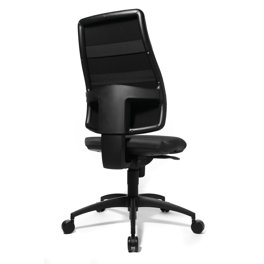 Bureaustoel, ergonomische zitting + leuning, antraciet Productafbeelding nr. 3: Bureaustoel, ergonomische zitting + leuning, antraciet