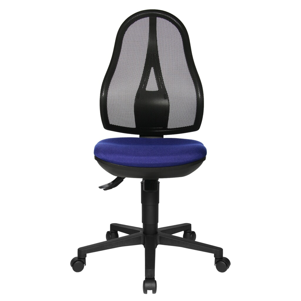 Antihernia-draaistoel netoptiek, blauw Product afbeelding: Antihernia-draaistoel netoptiek, blauw