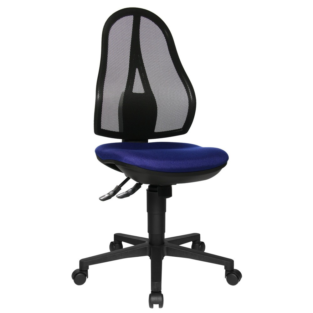 Productafbeelding nr. 5: Antihernia-draaistoel netoptiek, blauw