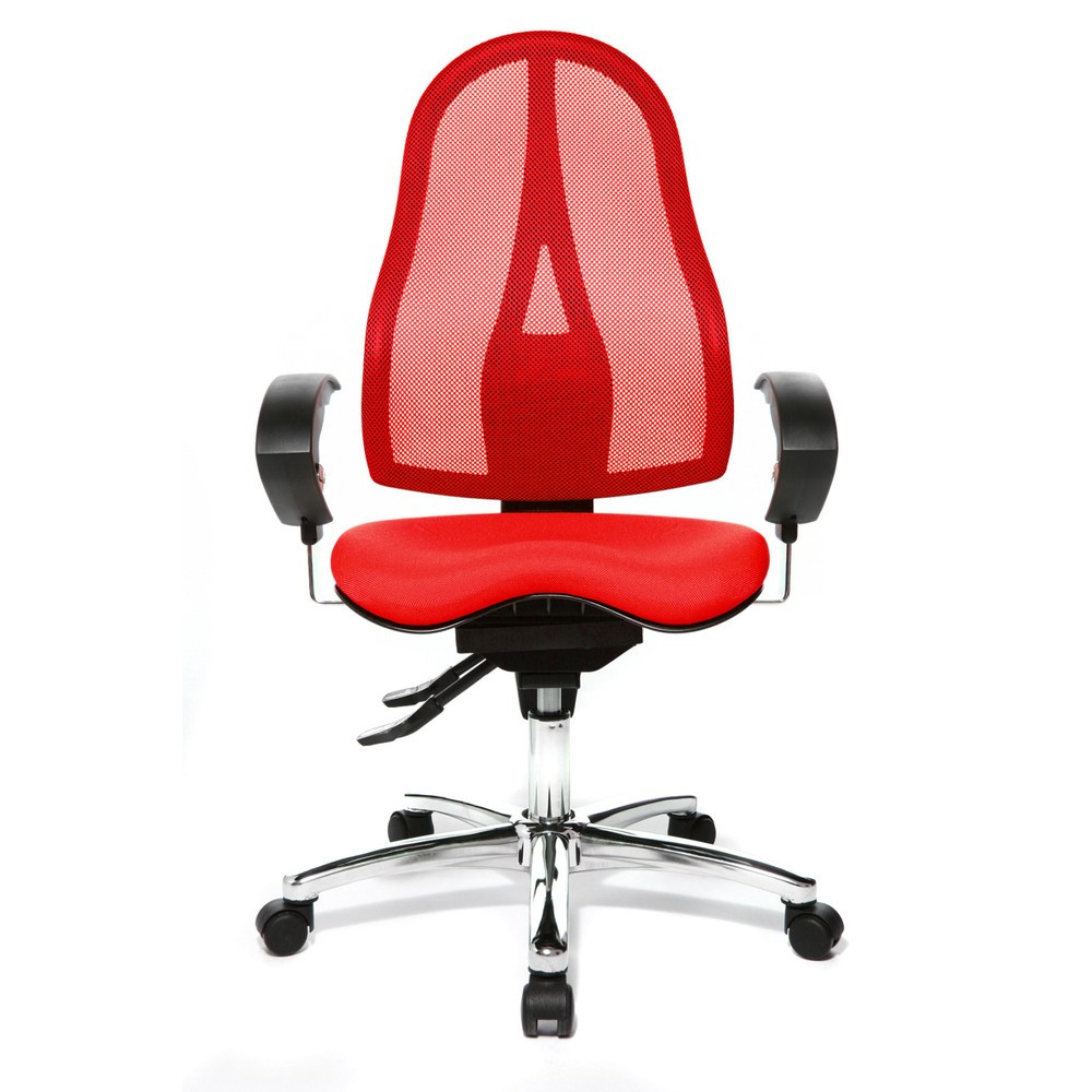 Productafbeelding nr. 1: Fitness-draaist., rugln. netstruct., hg. verstlb. arml., rd