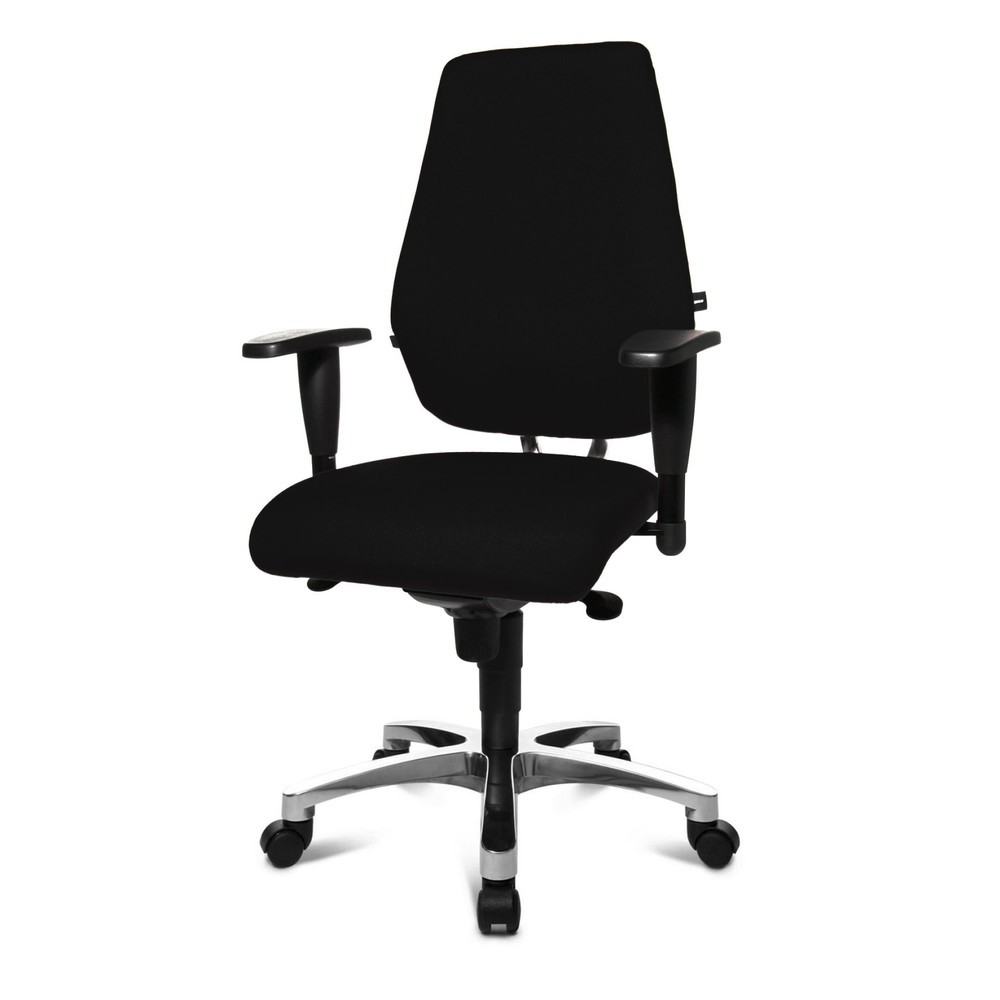 Productafbeelding nr. 2: Fitness-draaistoelen, hg./brd. verstelb. armleuningen, zwart