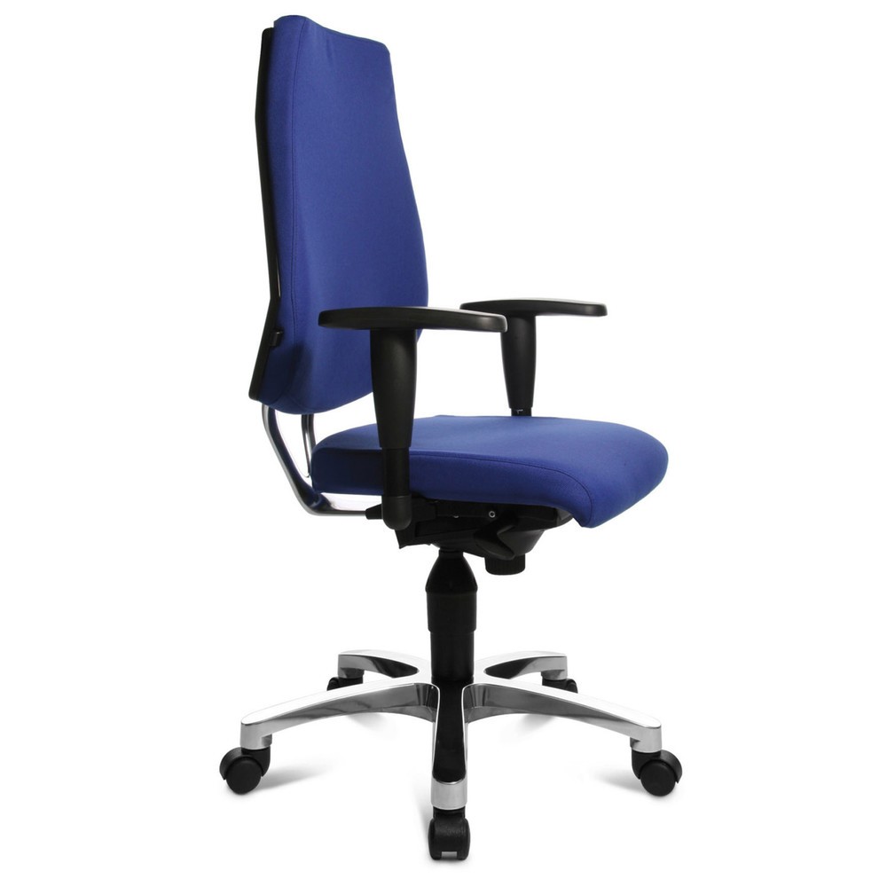 Productafbeelding nr. 4: Fitness-draaistoelen, hg./brd. verstelb. armleun., kon.blauw