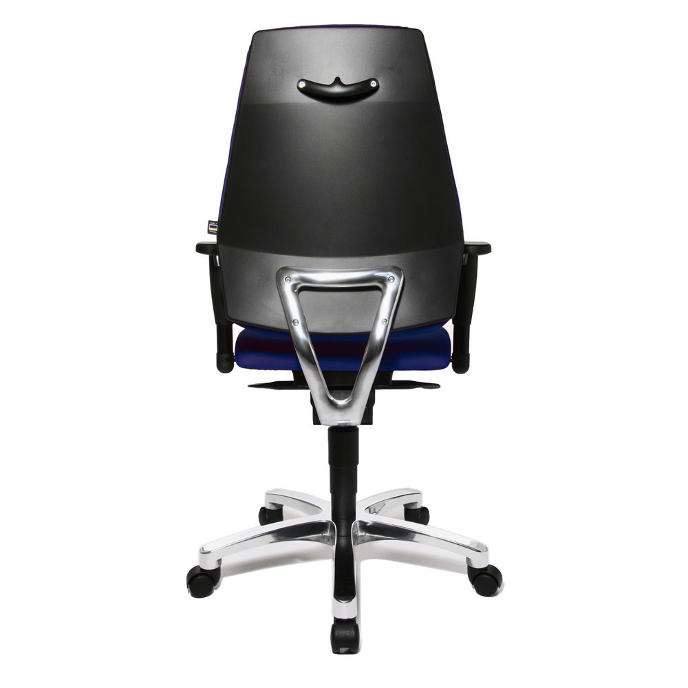 Productafbeelding nr. 5: Fitness-draaistoelen, hg./brd. verstelb. armleun., kon.blauw