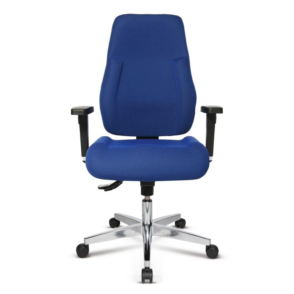 Draaibare bureaustoel P91, vormschuimleuning, zwart Product afbeelding: Draaibare bureaustoel P91, vormschuimleuning, zwart