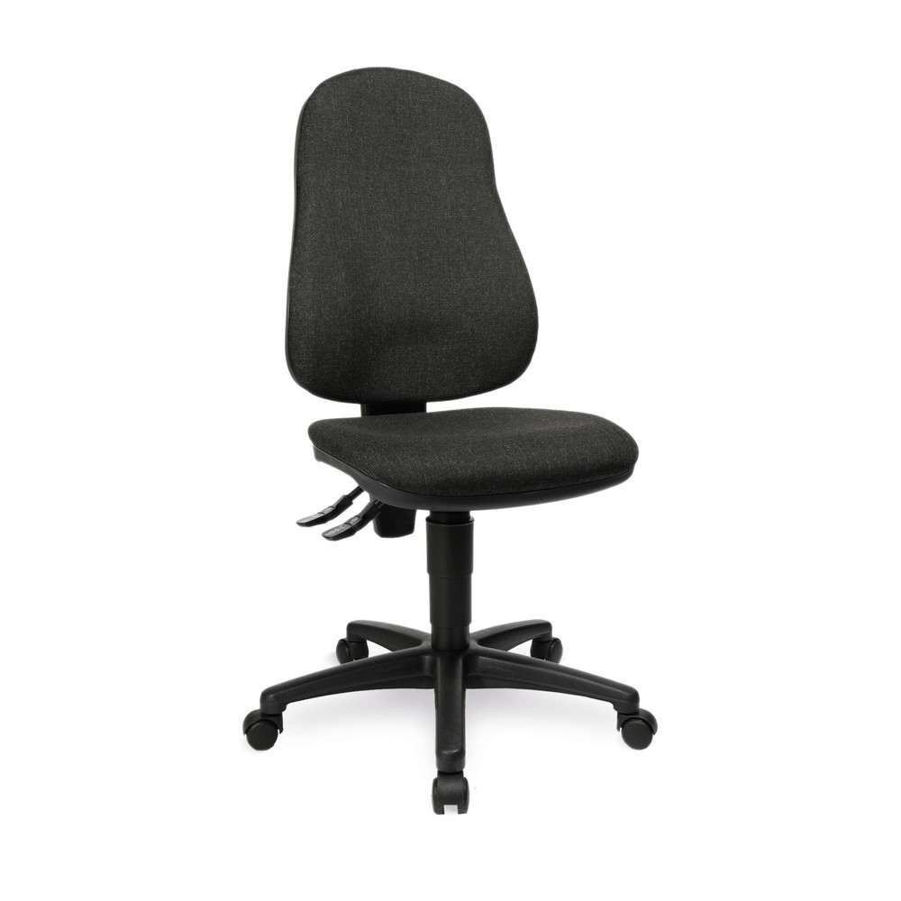 Productafbeelding nr. 1: Draaibare bureaustoel m ergonomische zitting, antracietgrijs