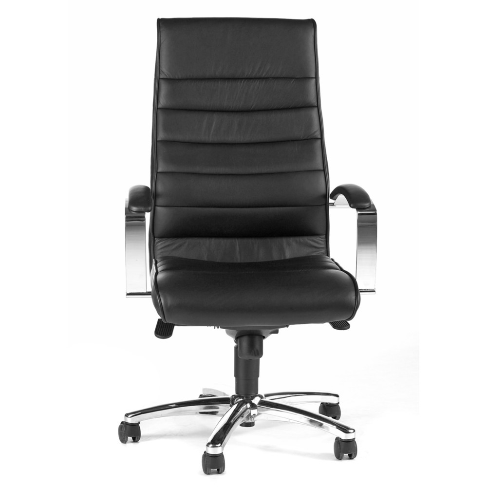 Product afbeelding: Draaibare bureaustoel Topstar® TD LUX 10, bureaustoel kantelmechanisme, incl. armleuningen, zwart