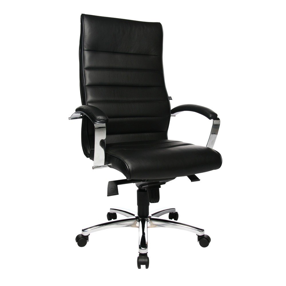 Productafbeelding nr. 5: Draaibare bureaustoel Topstar® TD LUX 10, bureaustoel kantelmechanisme, incl. armleuningen, zwart