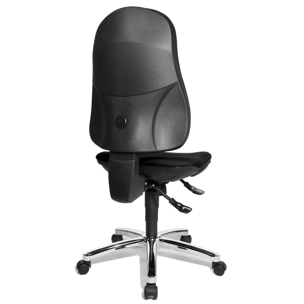 Bureaustoel Topstar® Support Syncro, tussenwervelschijf-zitting, zwart Productafbeelding nr. 3: Bureaustoel Topstar® Support Syncro, tussenwervelschijf-zitting, zwart
