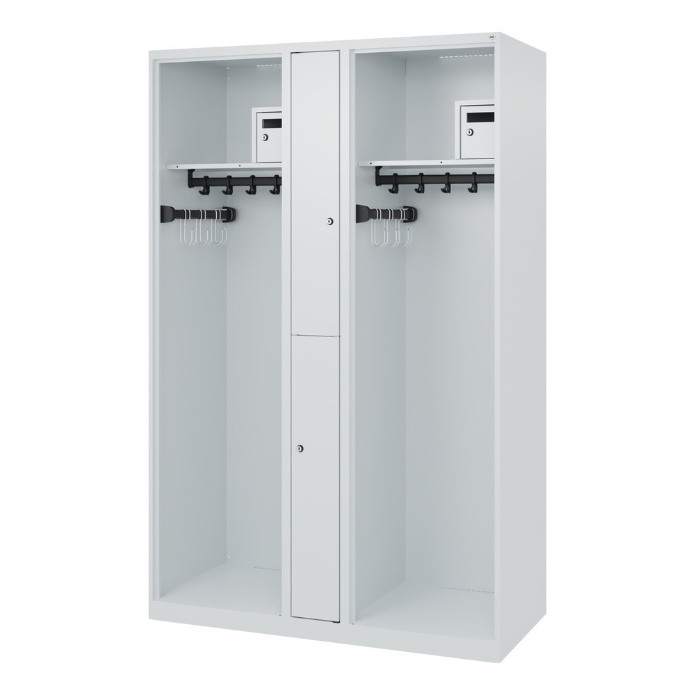 Productafbeelding nr. 5: C+P brandweerkast MAXI, vloerglijders, hxbxd 1.850 x 1.200 x 500 mm, lichtgrijs