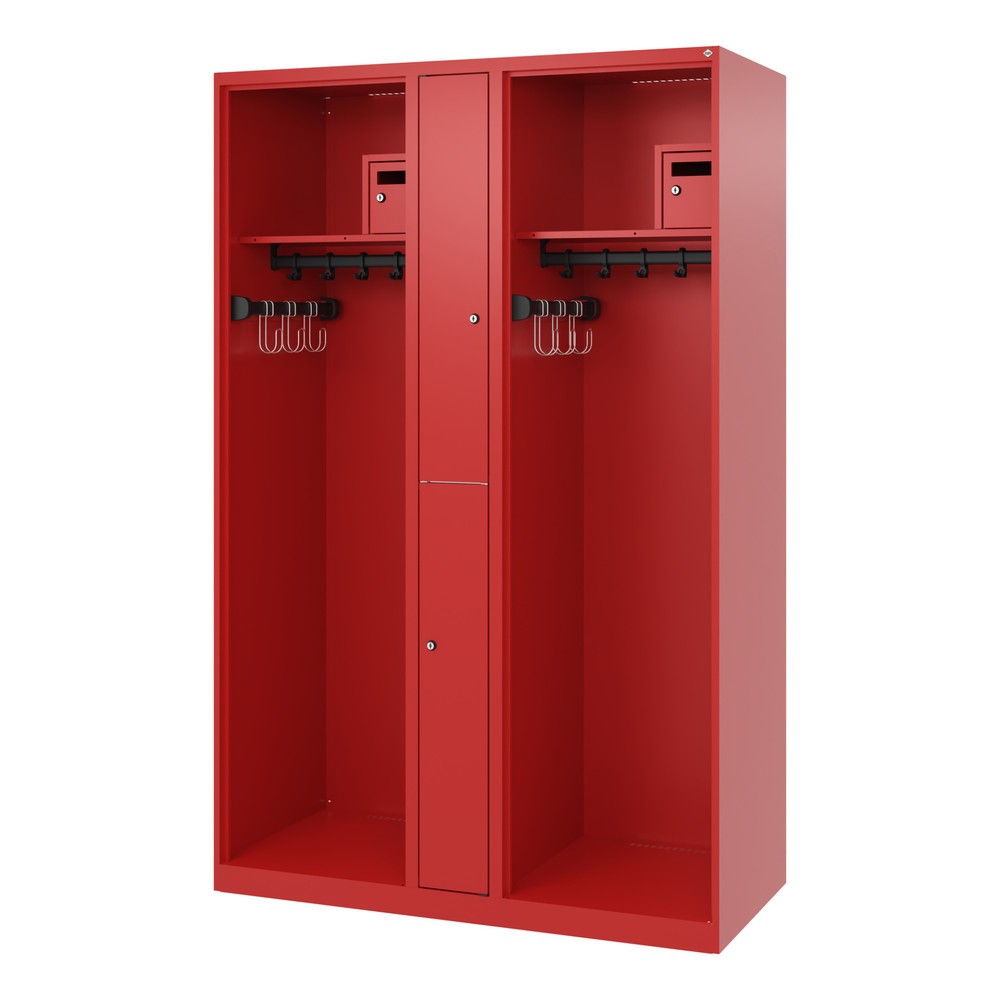 Productafbeelding nr. 5: C+P brandweerkast MAXI, vloerglijders, hxbxd 1.850 x 1.200 x 500 mm, vuurrood