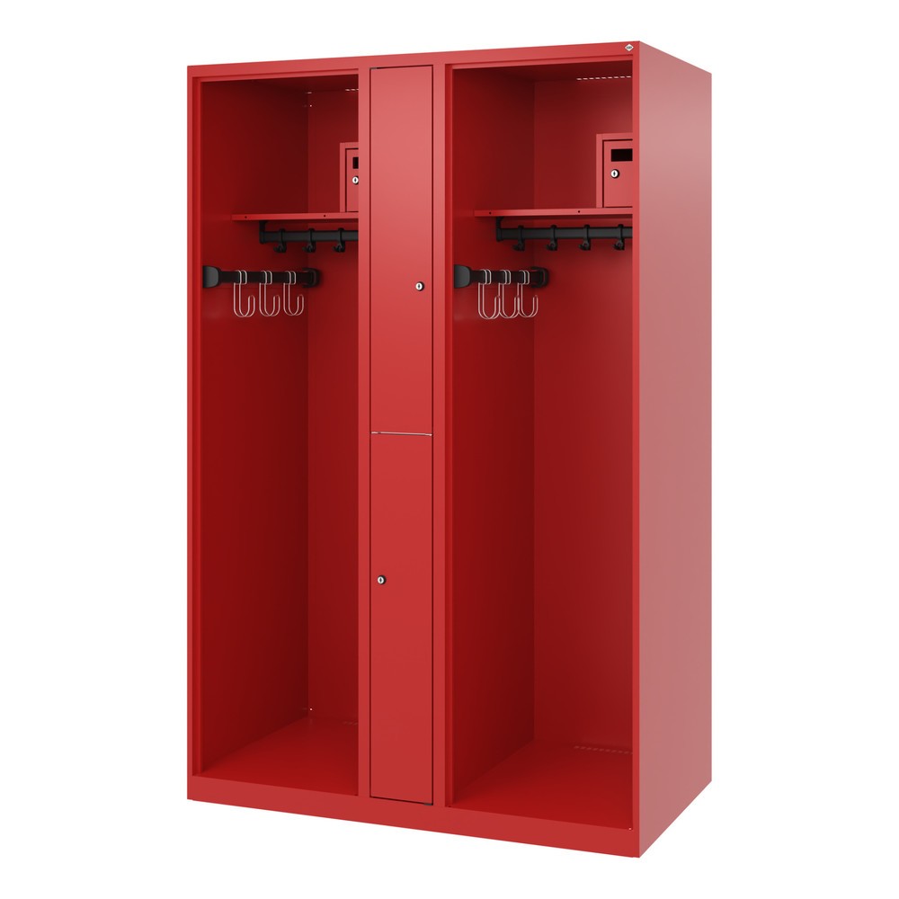 Productafbeelding nr. 5: C+P brandweerkast MAXI, vloerglijders, hxbxd 1.850 x 1.200 x 600 mm, vuurrood