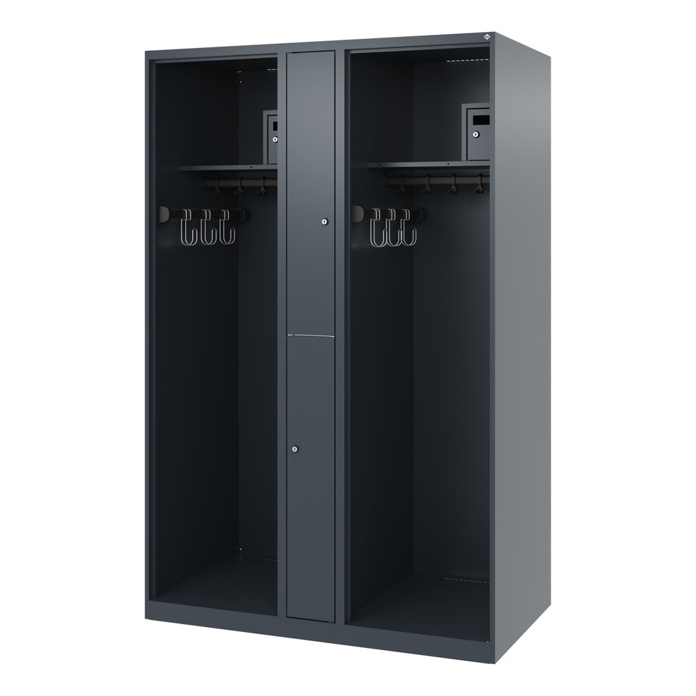 Productafbeelding nr. 5: C+P brandweerkast MAXI, vloerglijders, hxbxd 1.850 x 1.200 x 600 mm, antracietgrijs