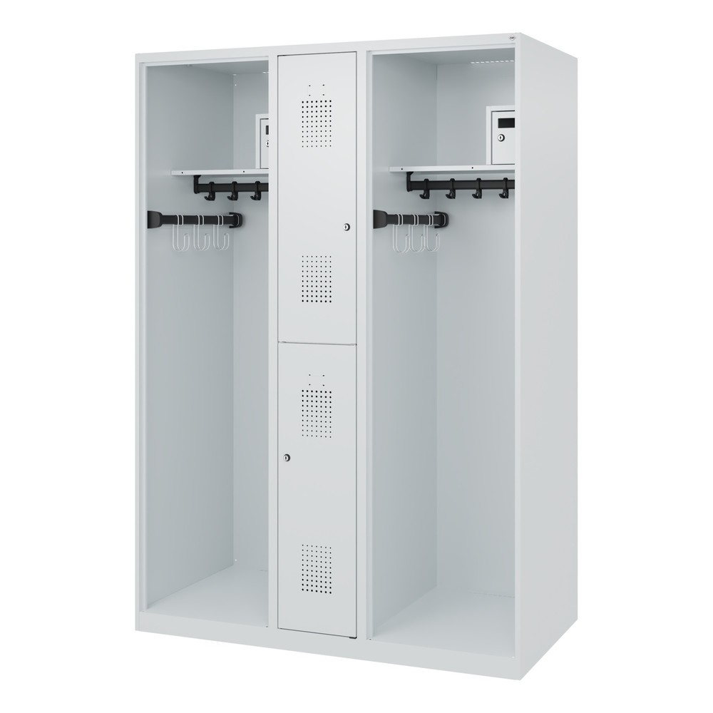 Productafbeelding nr. 5: C+P brandweerkast MAXI, vloerglijders, hxbxd 1.850 x 1.300 x 600 mm, lichtgrijs