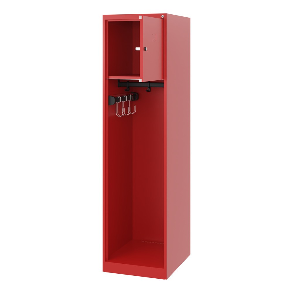 Product afbeelding: C+P brandweerkast YOUNGSTER, vloerglijders, 1 compartiment, hxbxd 1.530 x 400 x 500 mm, vuurrood