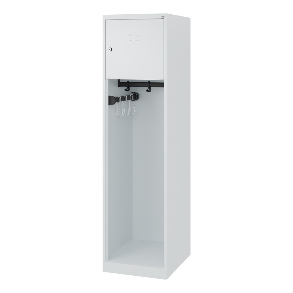 Productafbeelding nr. 5: C+P brandweerkast YOUNGSTER, vloerglijders, 1 compartiment, hxbxd 1.530 x 400 x 500 mm, lichtgrijs