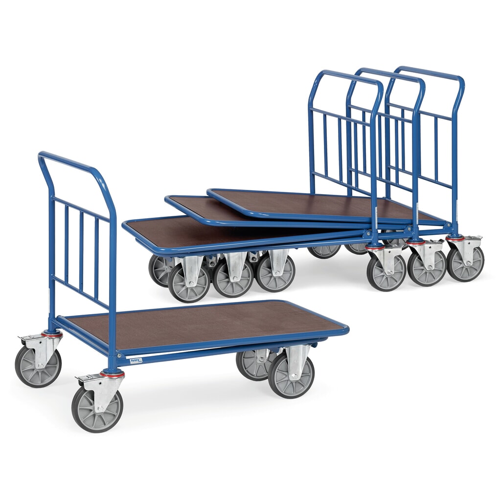 Cash-'n'-Carry-wagen fetra®, draagvermogen 500 kg, laadvlak bxd 700 x 1.000 mm Product afbeelding: Cash-'n'-Carry-wagen fetra®, draagvermogen 500 kg, laadvlak bxd 700 x 1.000 mm