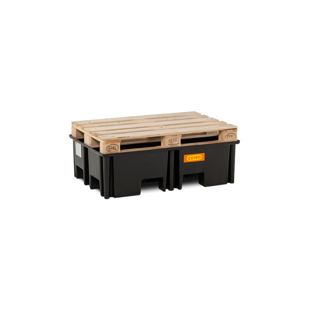 Productafbeelding nr. 3: CEMO palletlekbak 220/2, voor 1 pallet 1.200 x 800 mm, inhoud 220 l, zonder rooster