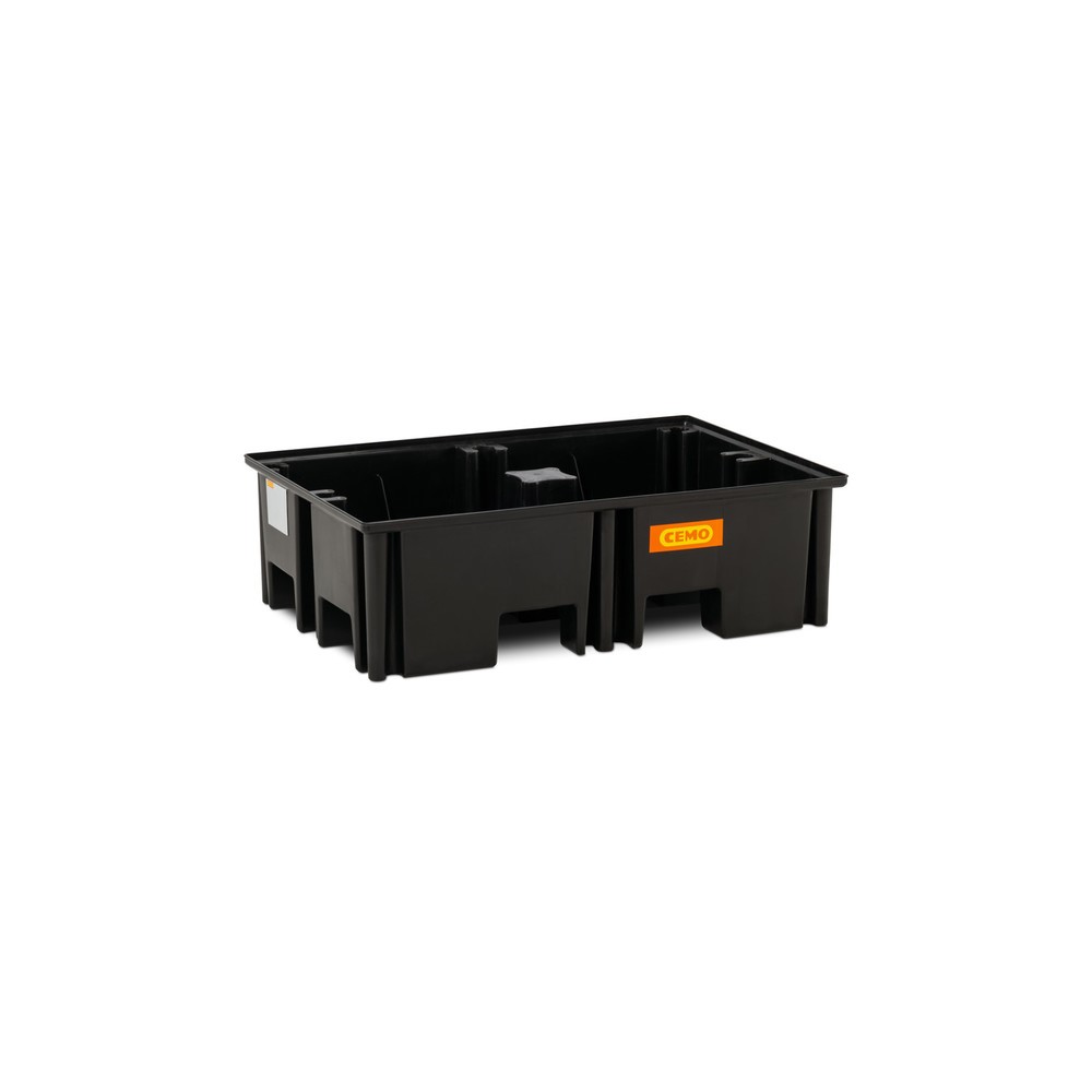 Product afbeelding: CEMO palletlekbak 220/2, voor 1 pallet 1.200 x 800 mm, inhoud 220 l, zonder rooster