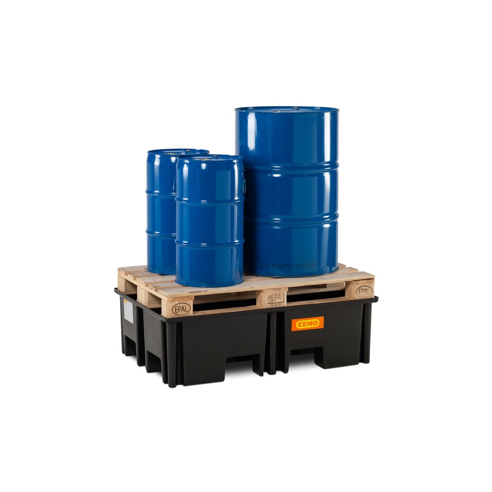 Productafbeelding nr. 4: CEMO palletlekbak 220/2, voor 1 pallet 1.200 x 800 mm, inhoud 220 l, zonder rooster