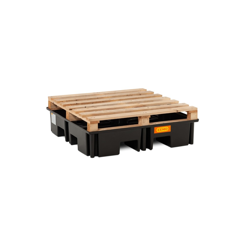 Productafbeelding nr. 4: Palletlekbak CEMO 220/4, voor 1 pallet 1.200 x 1.200 mm, inhoud 220 l, zonder rooster