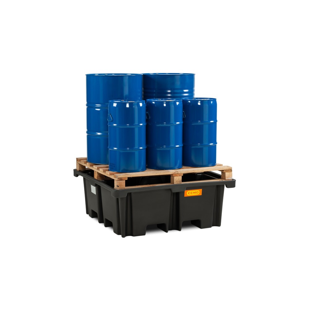 Productafbeelding nr. 2: Palletlekbak CEMO 400/4, voor 1 pallet 1.200 x 1.200 mm, inhoud 400 l, zonder rooster