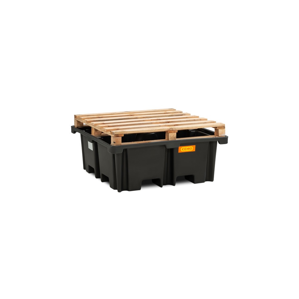 Productafbeelding nr. 3: Palletlekbak CEMO 400/4, voor 1 pallet 1.200 x 1.200 mm, inhoud 400 l, zonder rooster
