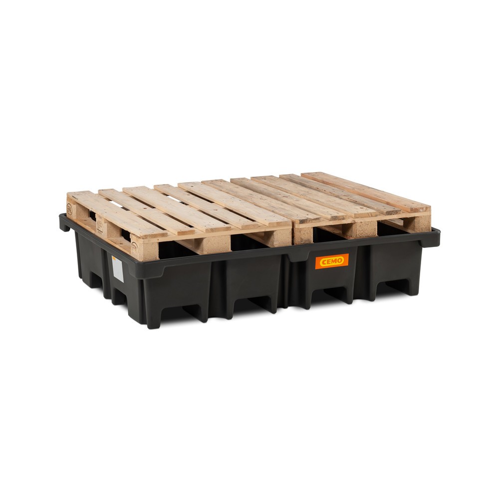 Productafbeelding nr. 4: Palletlekbak CEMO 425/4, voor 2 pallets 1.200 x 800 mm dwars, inhoud 425 l, zonder rooster