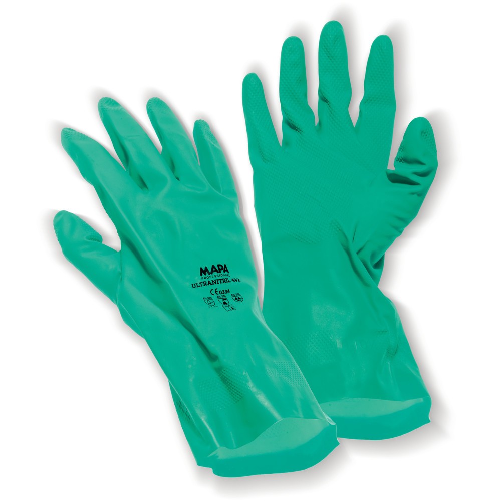 Product afbeelding: Chemischbestendige handschoenen MAPA® Jersette 492, maat 9