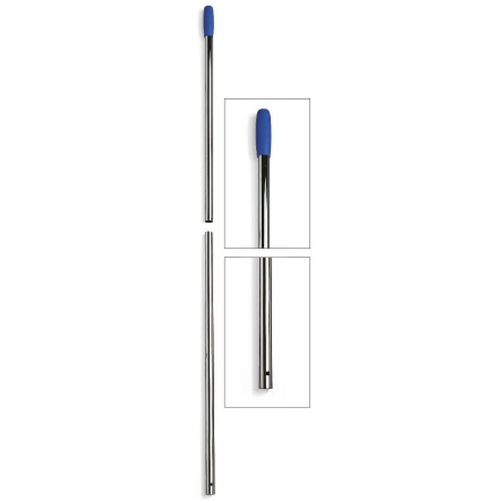 Productafbeelding nr. 2: Chromen steel met gat, 2-delig, Ø 22 mm, lengte 1.400 mm