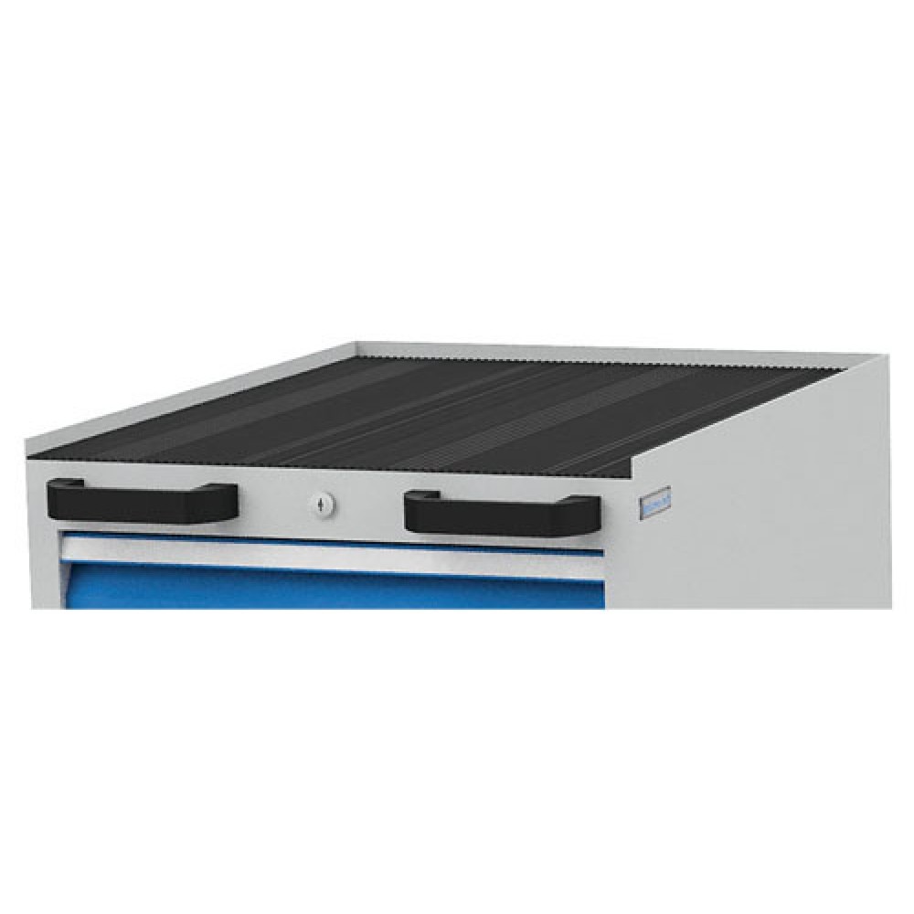Productafbeelding nr. 5: CNC-ladekast Bedrunka+Hirth, hxbxd 971 x 555 x 736 mm, verrijdbaar, 4 lades, lichtgrijs, lichtblauw