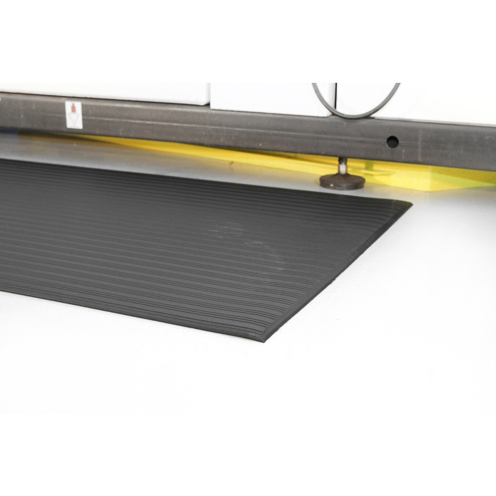 Productafbeelding nr. 4: Antivermoeidheidsmat COBA Orthomat® Ribbed, 1-laags, zwart, bxl 900 x strekkende meter