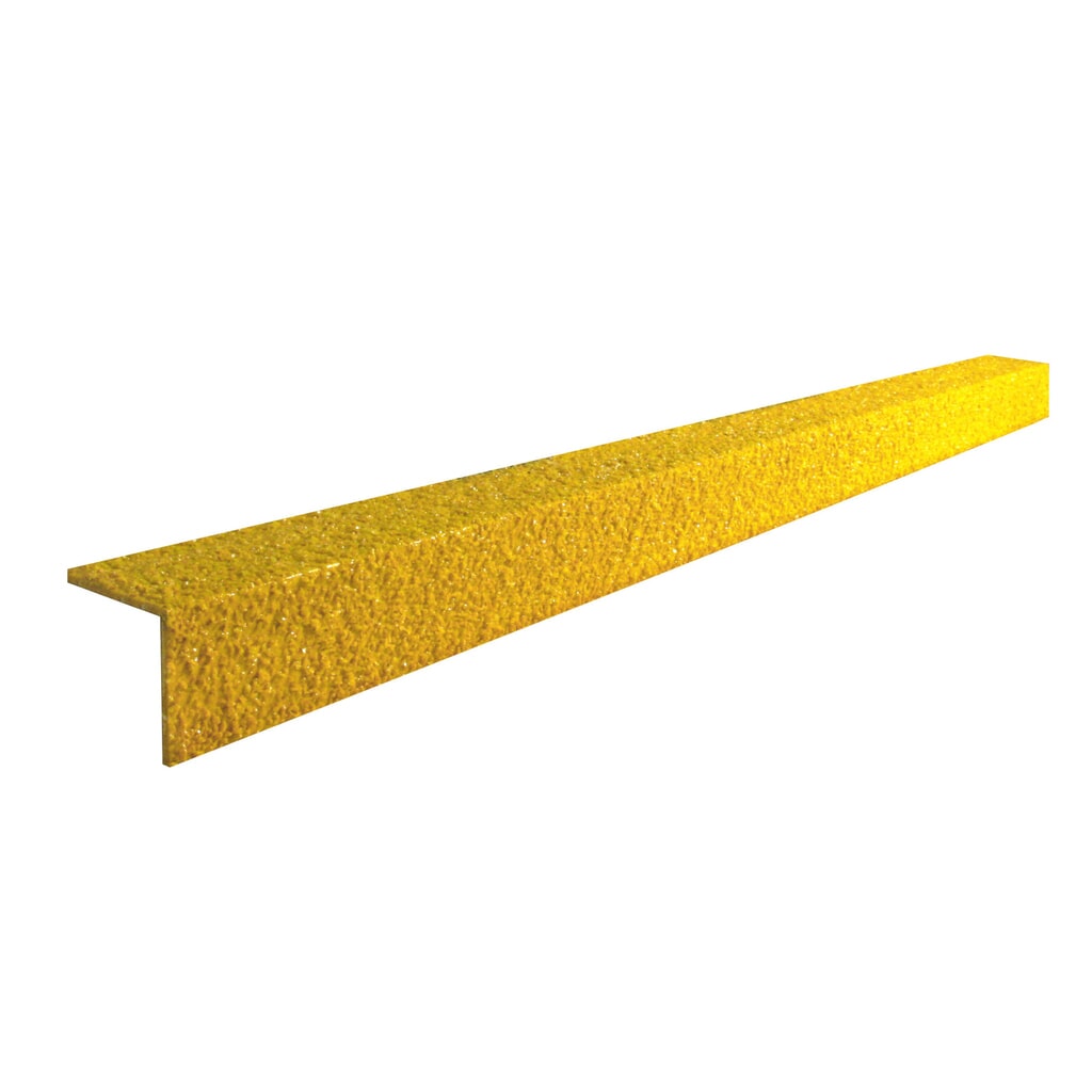 COBA COBAGRiP® Stair Nosing slipvast traptredeprofiel, hxbxd 5,5 x 1.000 x 55 mm, geel Product afbeelding: COBA COBAGRiP® Stair Nosing slipvast traptredeprofiel, hxbxd 5,5 x 1.000 x 55 mm, geel