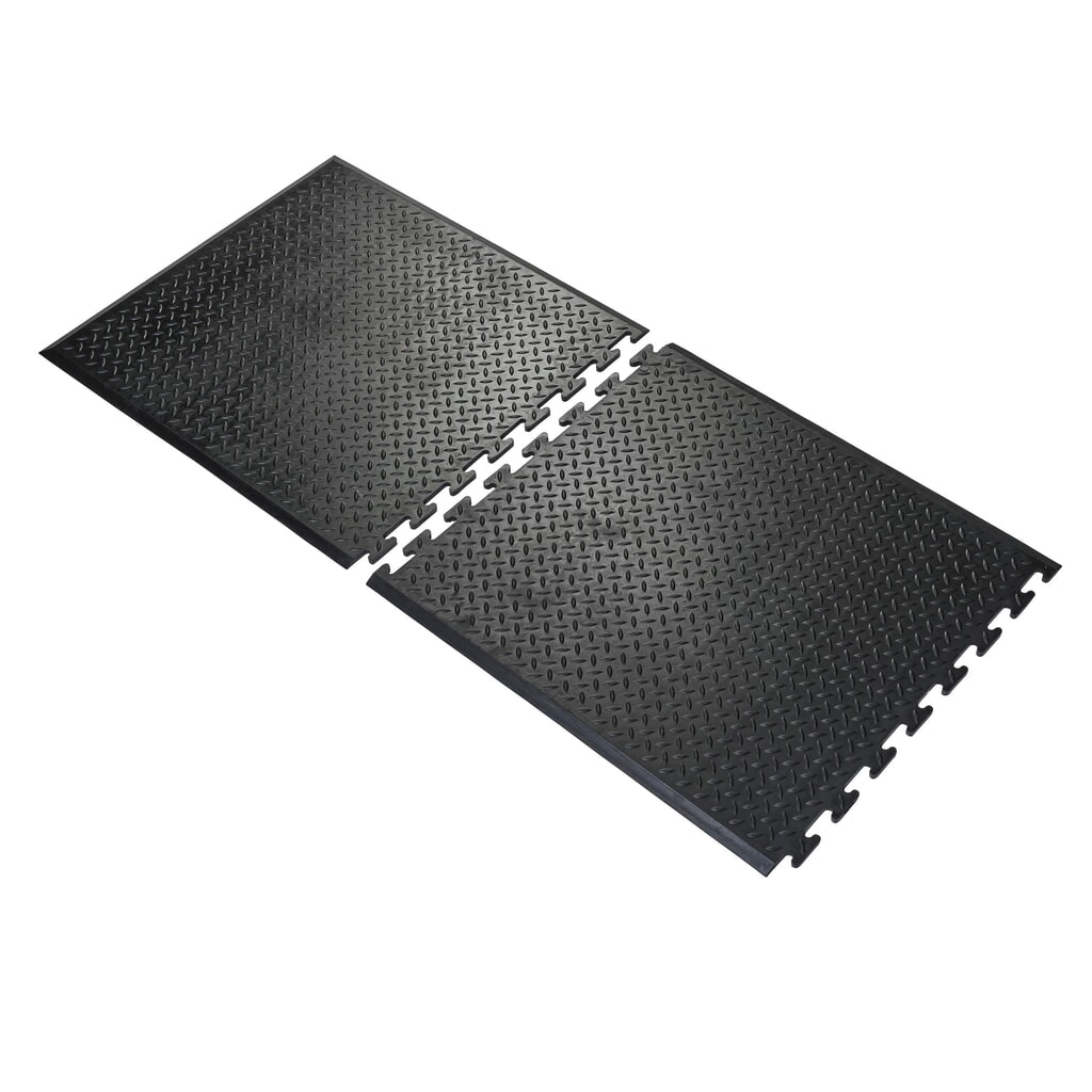 COBA Comfort-Lok werkplekmat, eindstuk, bxd 700 x 800 mm, zwart Productafbeelding nr. 2: COBA Comfort-Lok werkplekmat, eindstuk, bxd 700 x 800 mm, zwart