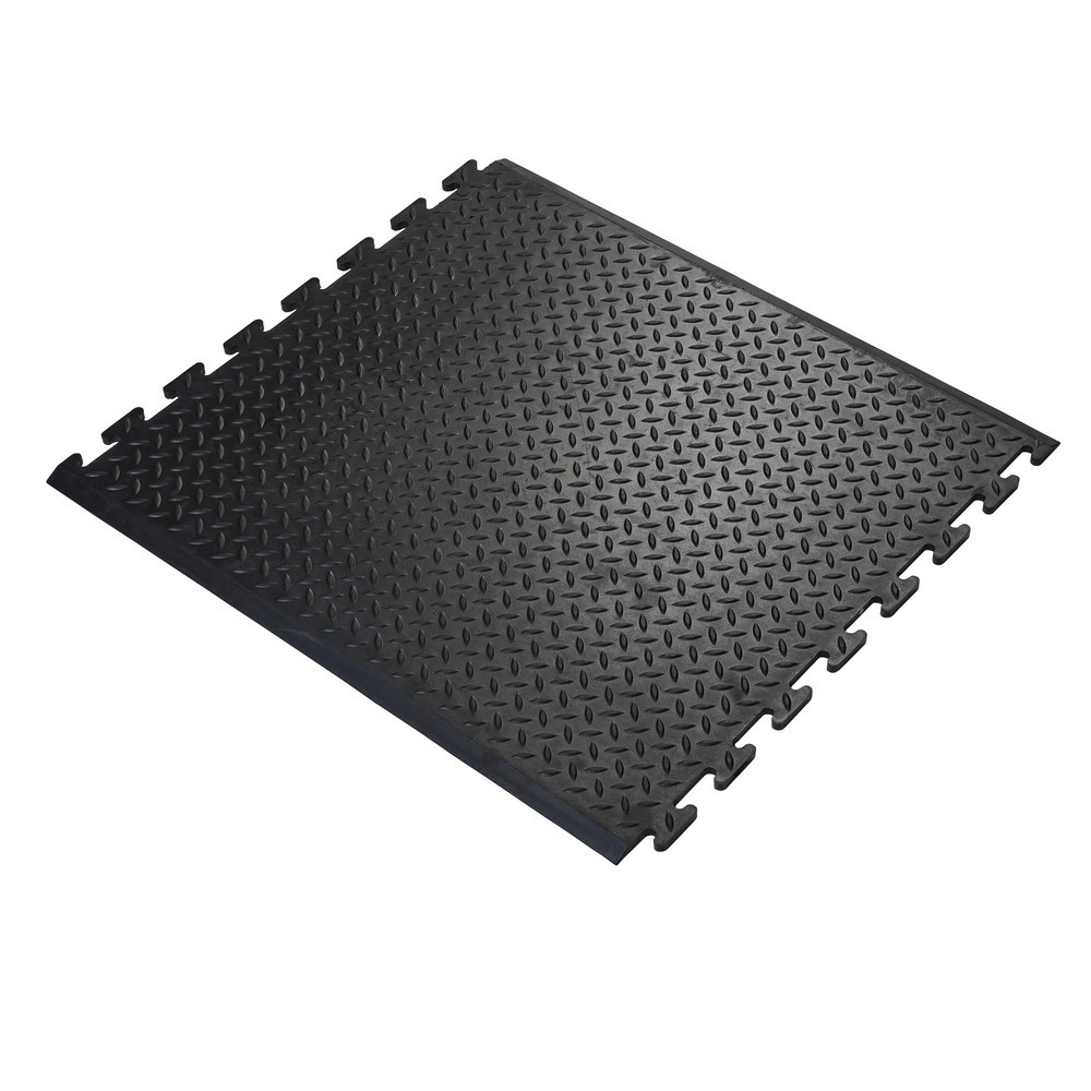 Productafbeelding nr. 1: COBA Comfort-Lok werkplekmat, middenstuk, bxd 700 x 800 mm, zwart