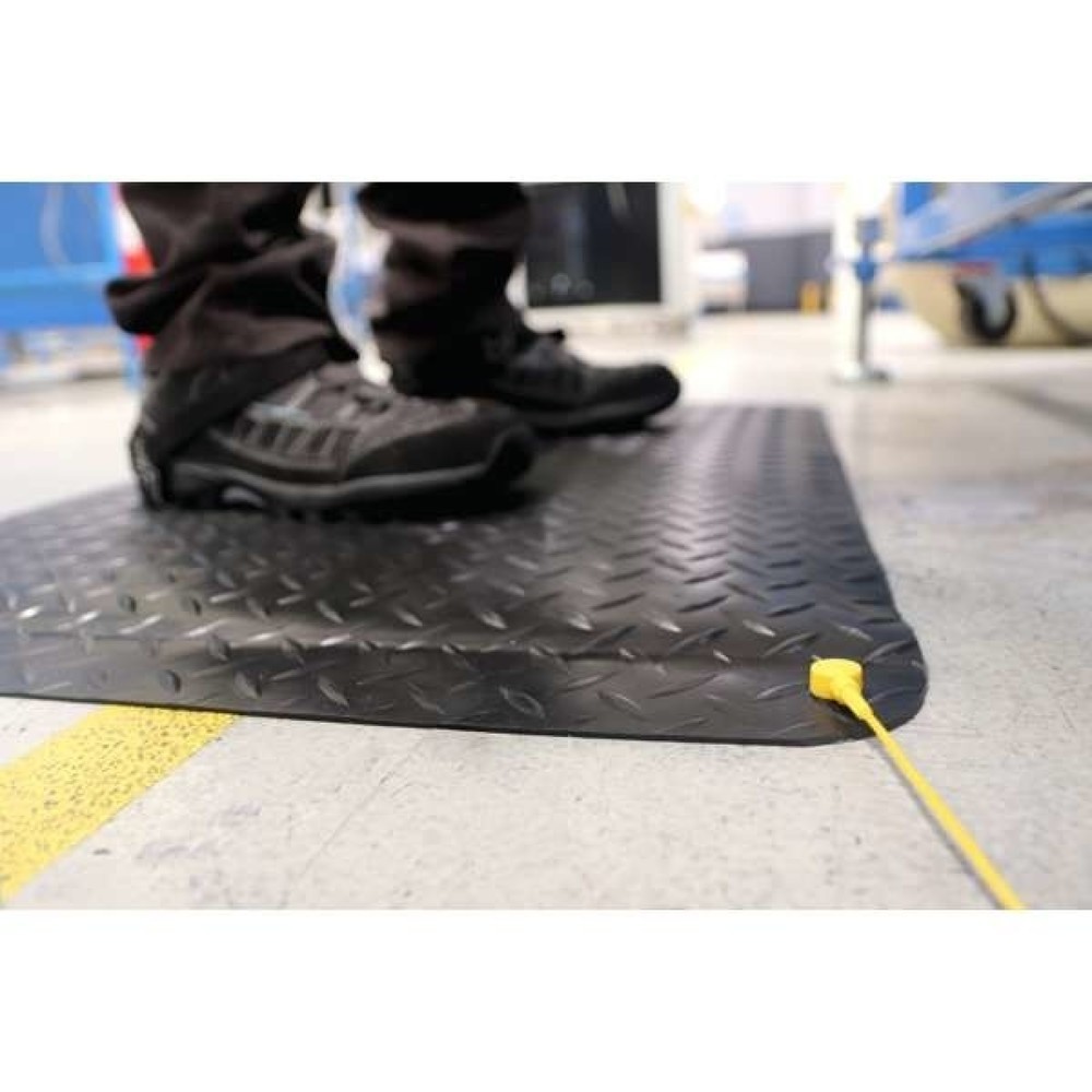 Productafbeelding nr. 2: COBA Deckplate Anti-Static antivermoeidheidsmat, bxd 600 x 900 mm, zwart