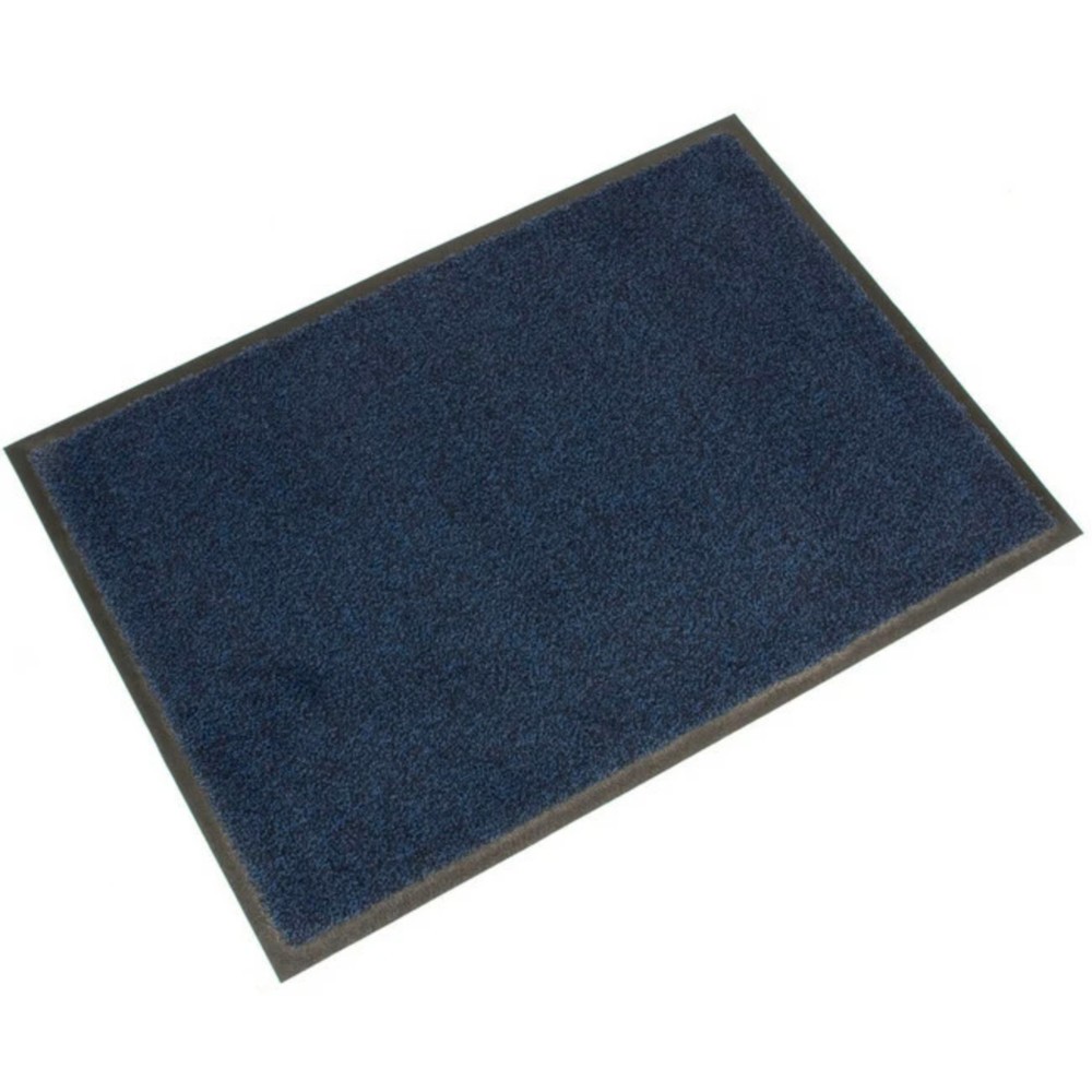 Productafbeelding nr. 1: COBA Deurmat van nylon, bxd 600 x 850 mm, zwart/blauw