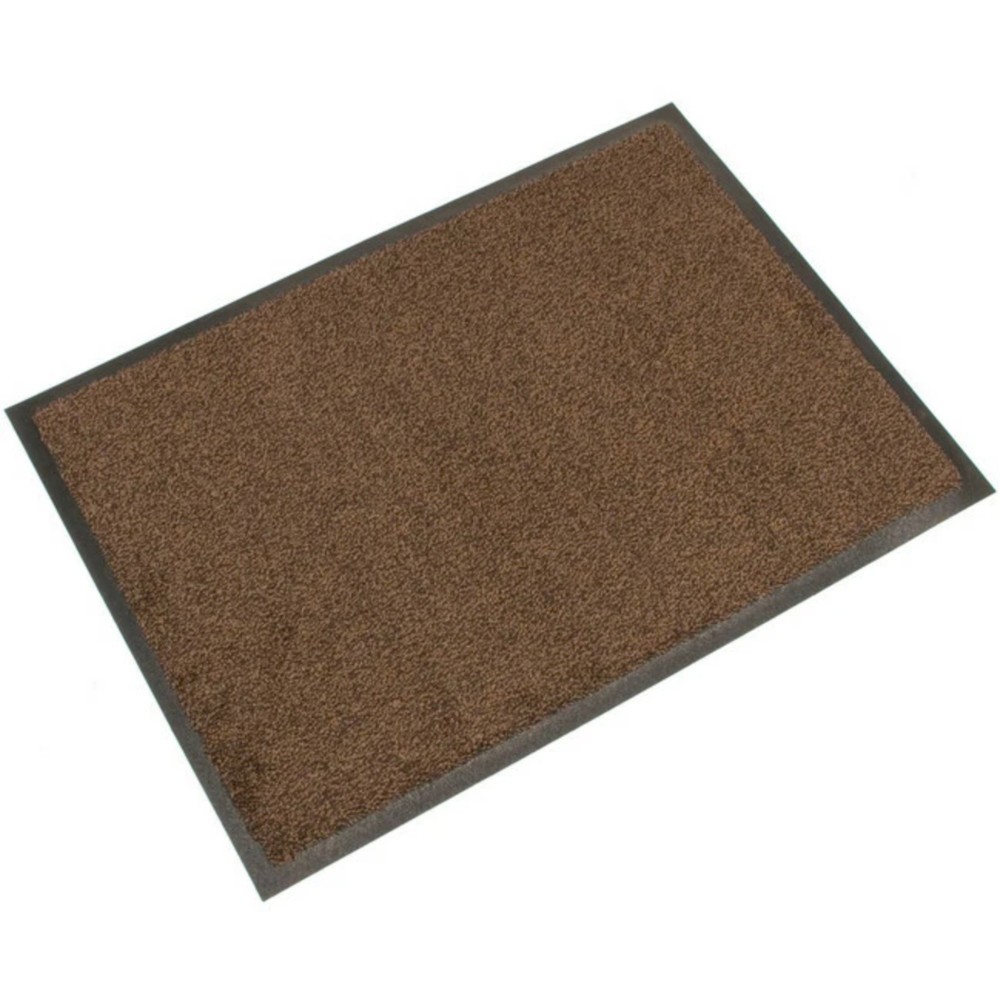 Productafbeelding nr. 1: COBA Deurmat van nylon, bxd 600 x 850 mm, zwart/bruin