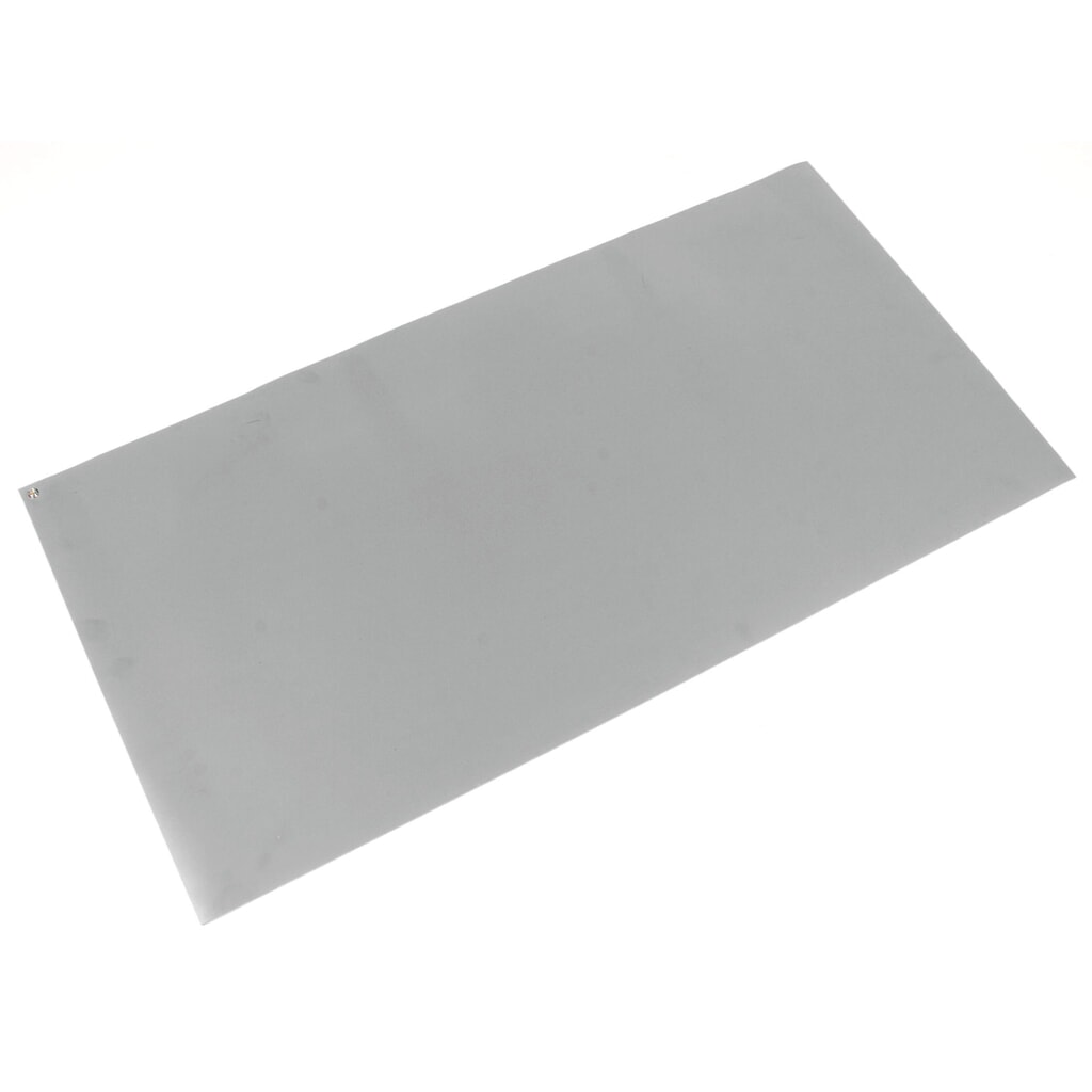 COBA Set ESD-werkmatten van pvc met geleidende laag, bxd 600 x 1.200 mm, grijs Product afbeelding: COBA Set ESD-werkmatten van pvc met geleidende laag, bxd 600 x 1.200 mm, grijs