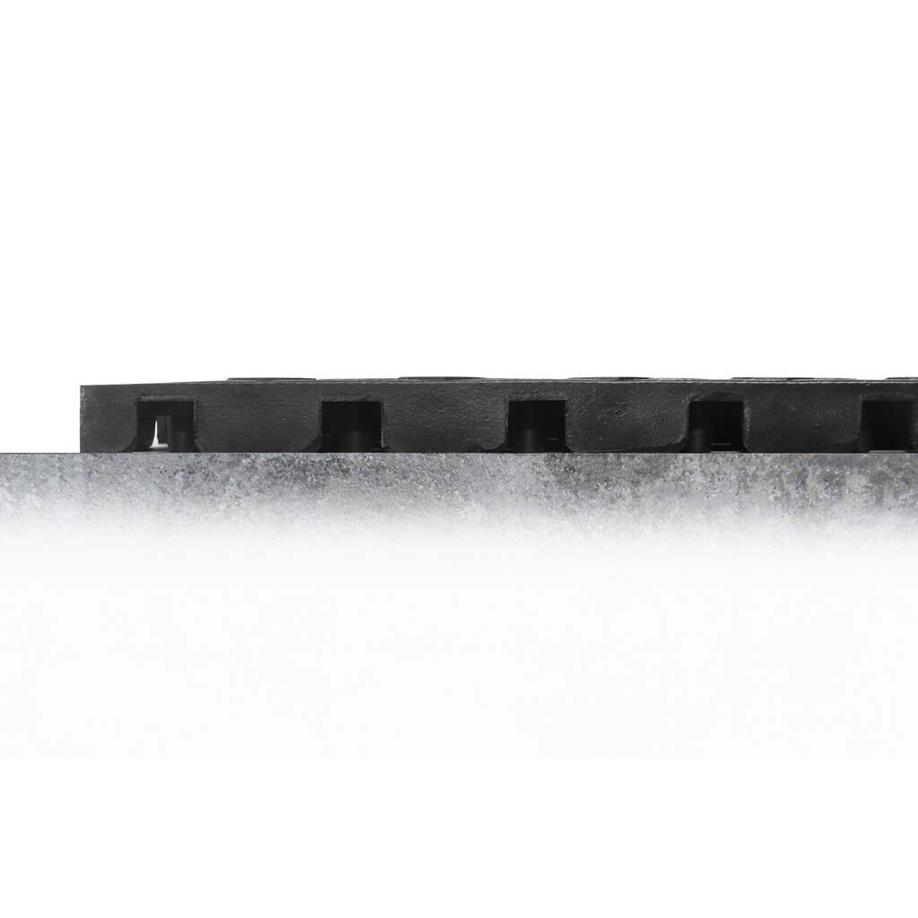 Productafbeelding nr. 2: COBA Fatigue Lock Premium antivermoeidheidsmat, geperforeerd, bxd 500 x 500 mm, zwart