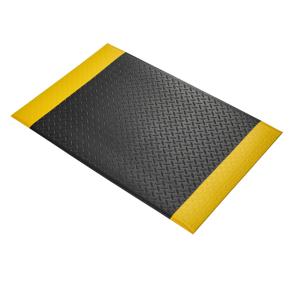 Productafbeelding nr. 1: COBA Orthomat® Diamond antivermoeidheidsmat , bxd 600 x 900 mm, zwart/geel