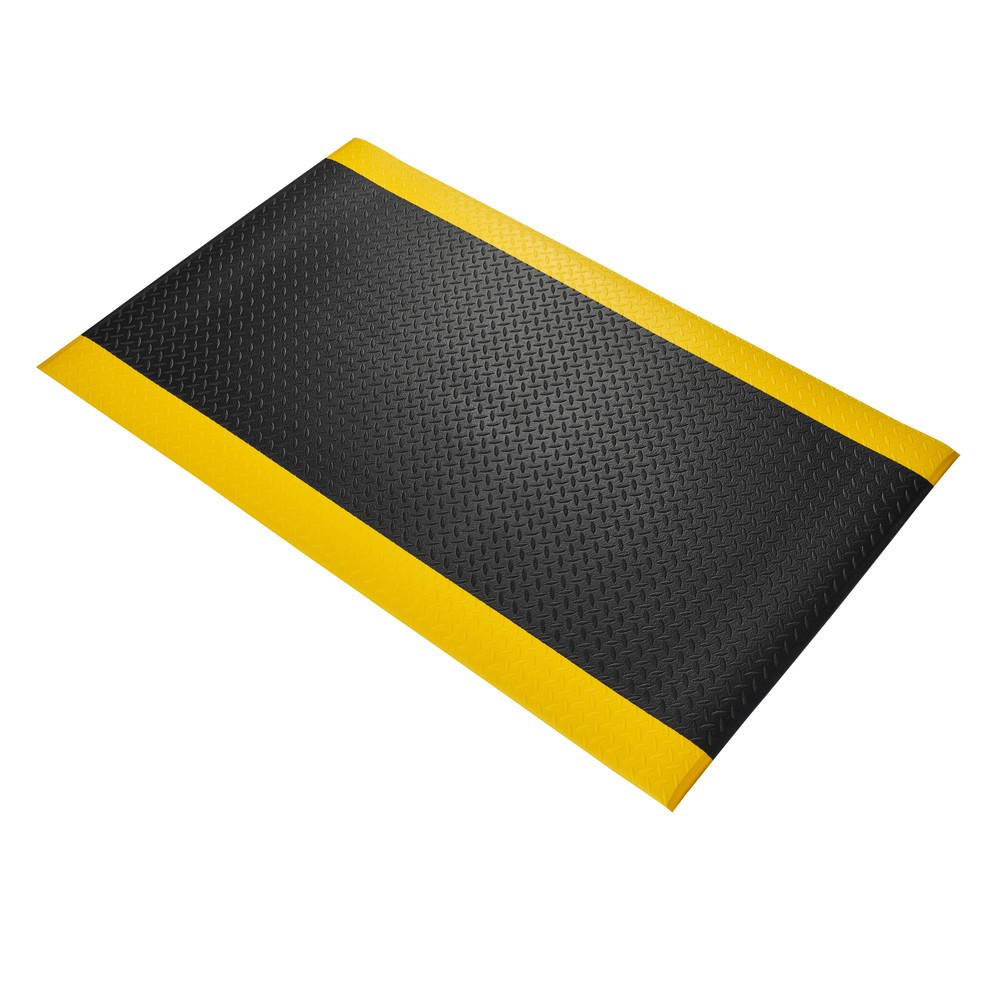 Productafbeelding nr. 1: COBA Orthomat® Diamond antivermoeidheidsmat , bxd 900 x 1.500 mm, zwart/geel