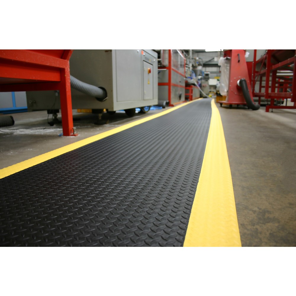 Productafbeelding nr. 4: COBA Orthomat® Diamond antivermoeidheidsmat, bxd 900 x lpm mm, zwart/geel