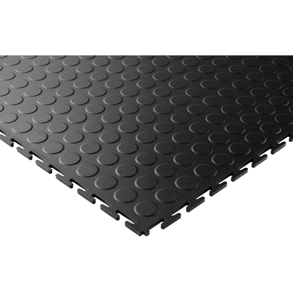 Productafbeelding nr. 2: COBA PVC-vloertegels, noppenoptiek, bxd 500 x 500 mm, zwart