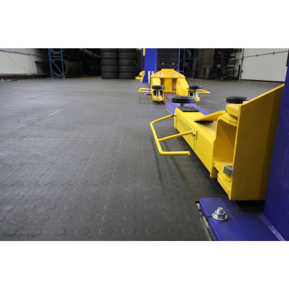 Productafbeelding nr. 5: COBA PVC-vloertegels, noppenoptiek, bxd 500 x 500 mm, zwart