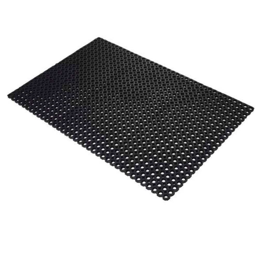 COBA Ringmat Octoroll deurmat, bxd 1,0 x lpm, zwart Product afbeelding: COBA Ringmat Octoroll deurmat, bxd 1,0 x lpm, zwart