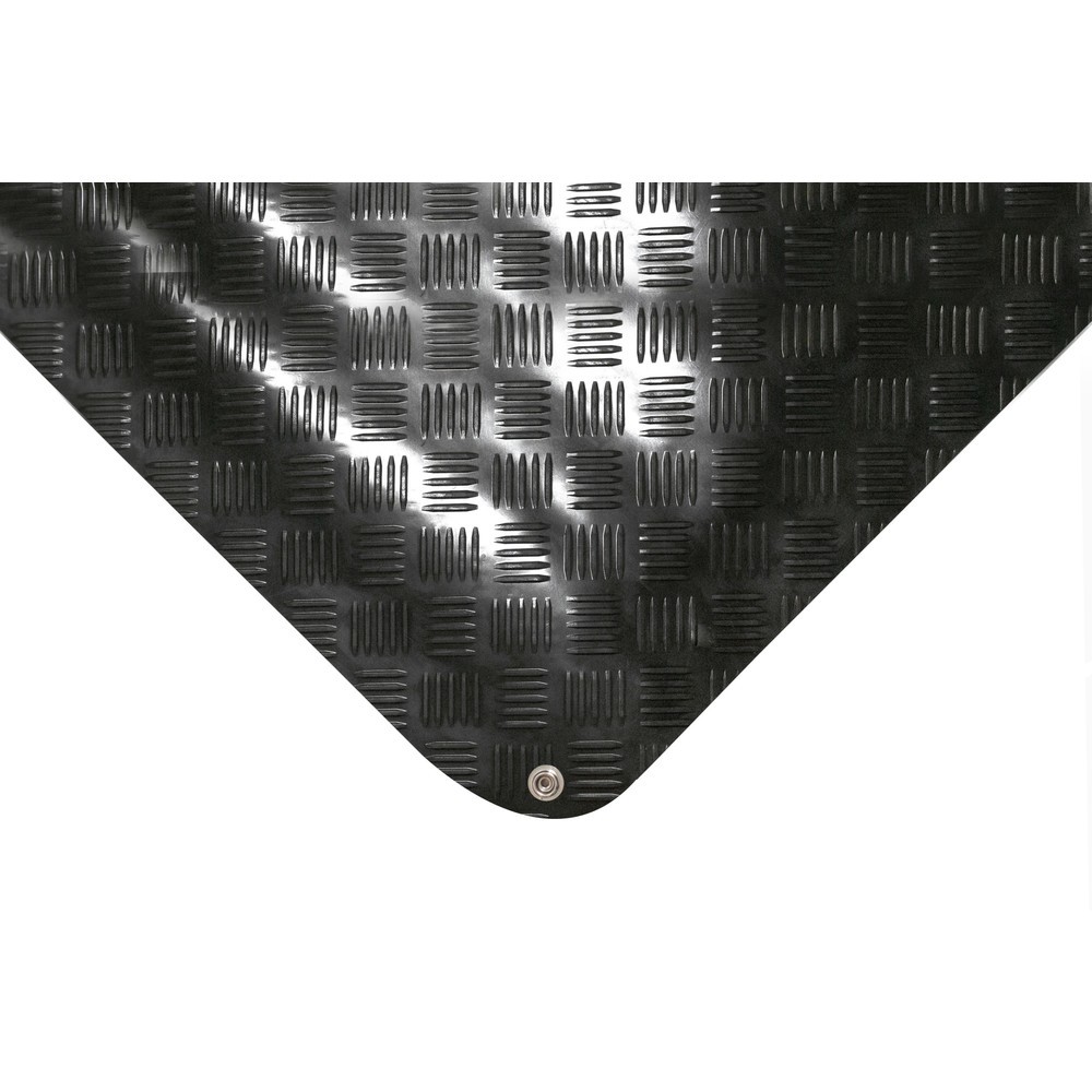Productafbeelding nr. 2: COBA Senso Dial ESD antivermoeidheidsmat, met aardingskabel, bxd 1,0 x lpm (max. 10,0 m), zwart
