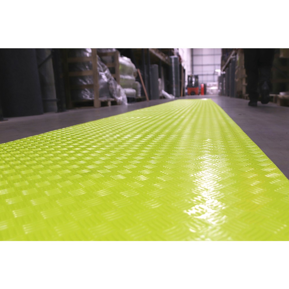 Productafbeelding nr. 3: COBA Site Path vloermarkeringsmat, bxd 1,0 x 10,0 m, geel